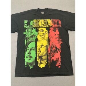 Pro Tag Bob‎ Marley Legend T-Shirt Short Sleeve Men's Size 2XL Made in USA Rasta